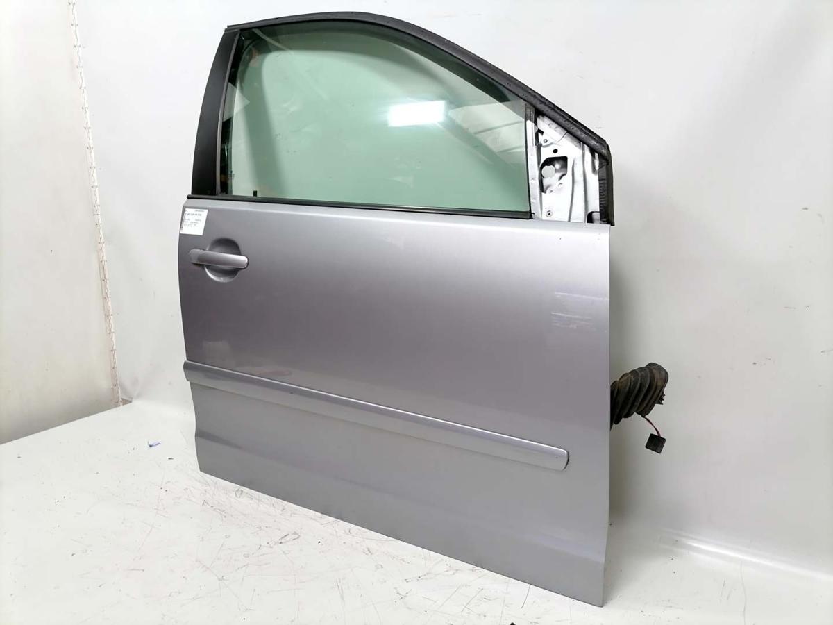 VW Polo 9N3 original Tür vorn rechts LA7R Graumetallic 5-Türer Bj.2009
